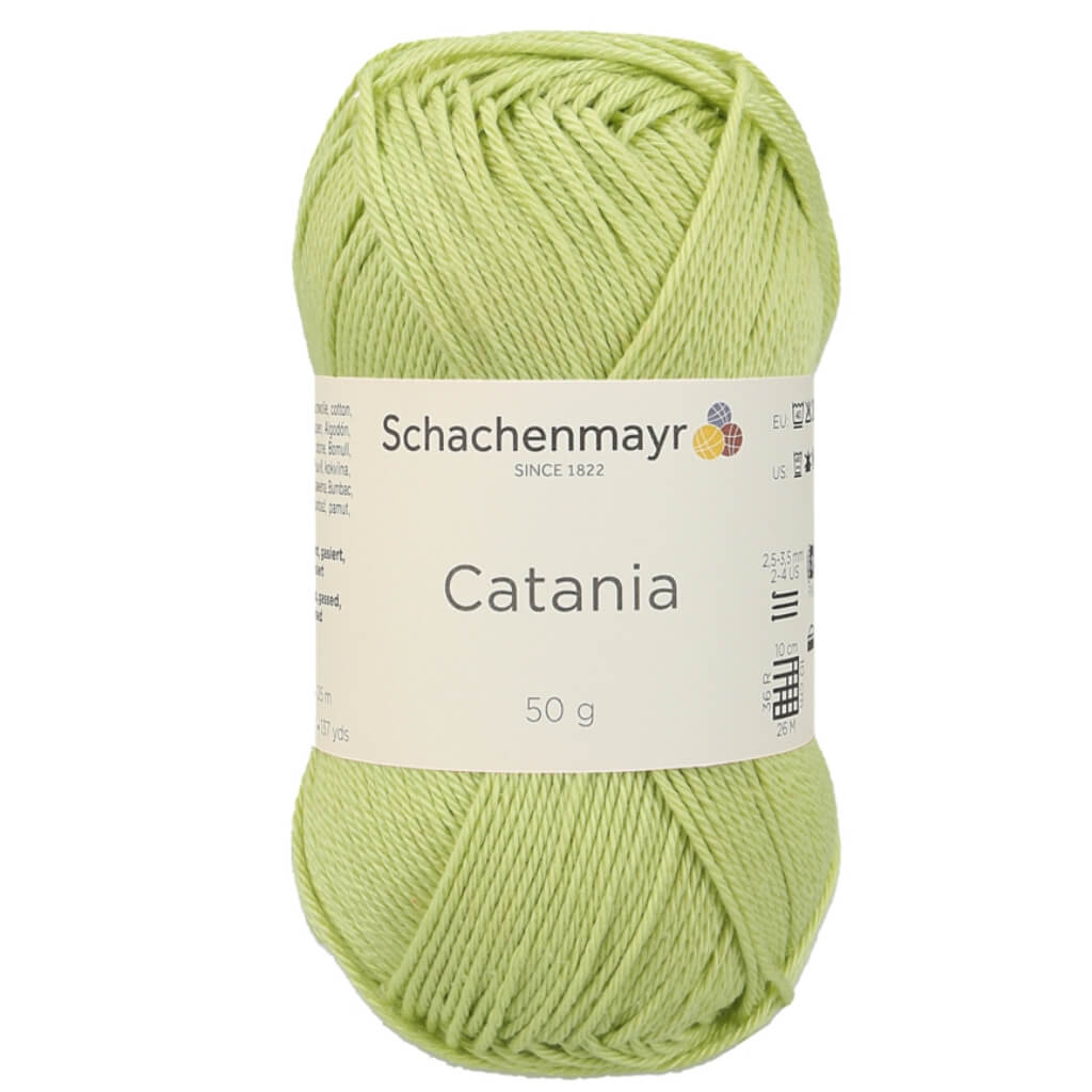 Schachenmayr 392 - Gelbgrün Schachenmayr Catania Originals - Baumwollgarn Lieblingsgarn