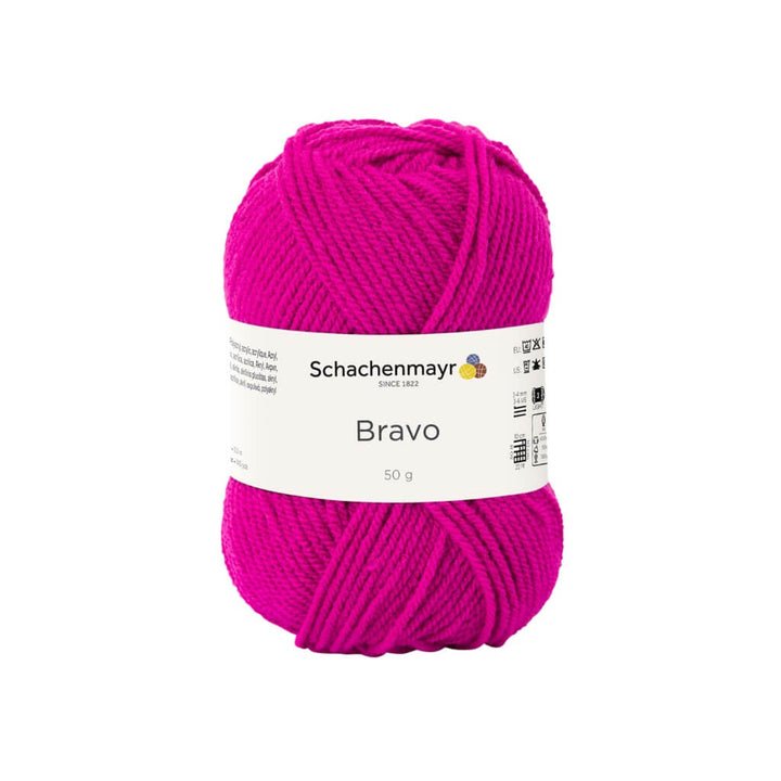 Schachenmayr 8350 - Power Pink Schachenmayr Bravo Originals Lieblingsgarn