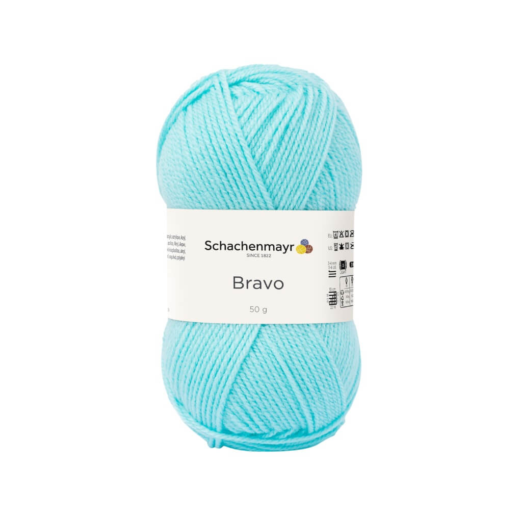 Schachenmayr 8366 - Mintblau Schachenmayr Bravo Originals Lieblingsgarn