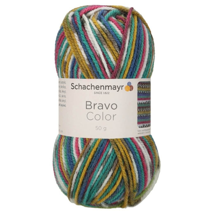 Schachenmayr Bravo Originals Color, Farbe 2084 Jeans Jacquard – Polyacryl bei Lieblingsgarn