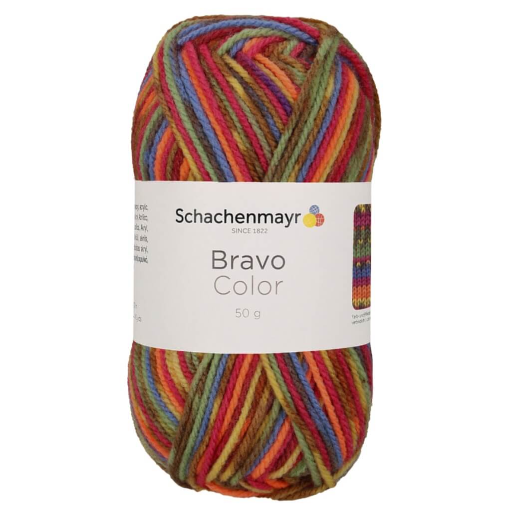 Schachenmayr Bravo Originals Color 2085 - Rainbow Jacquard bei bei bei bei Lieblingsgarn