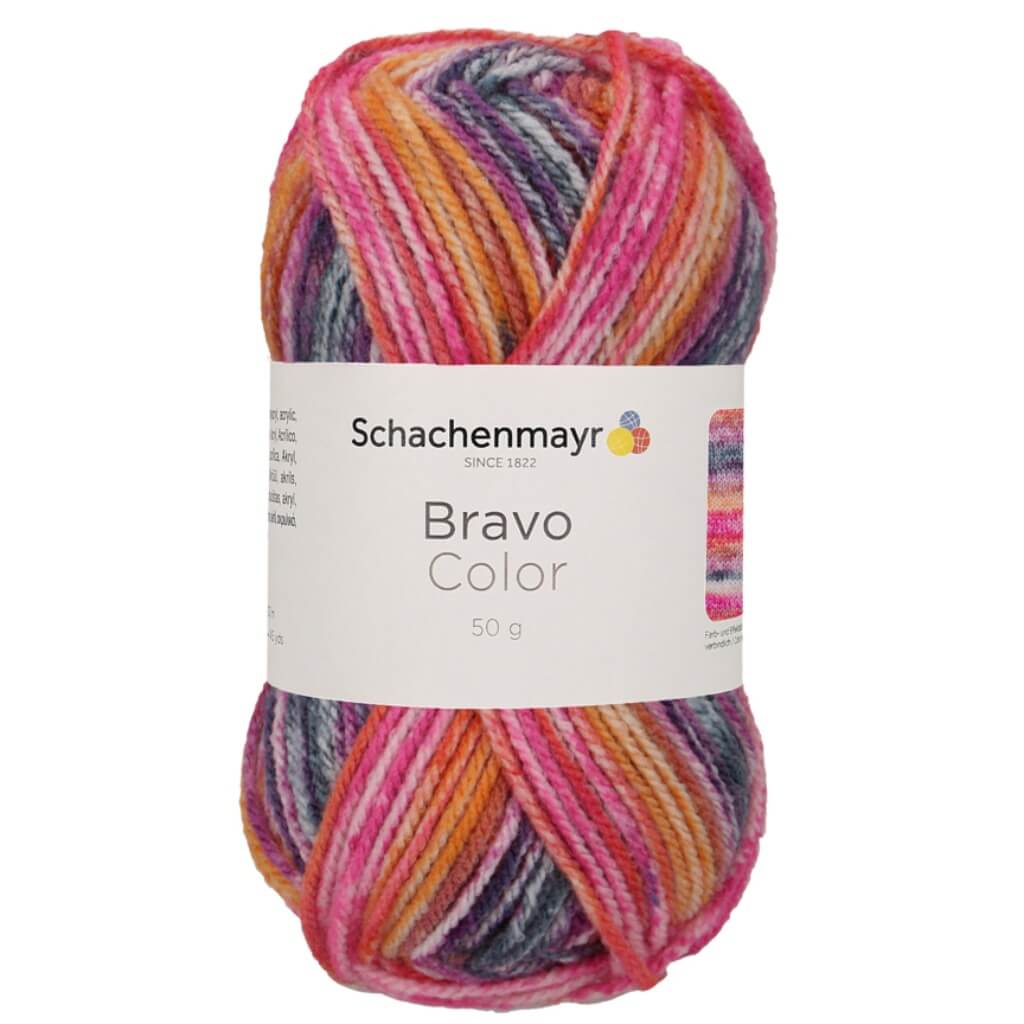 Schachenmayr Bravo Originals Color 2124 - Lollipop Color bei bei bei bei Lieblingsgarn