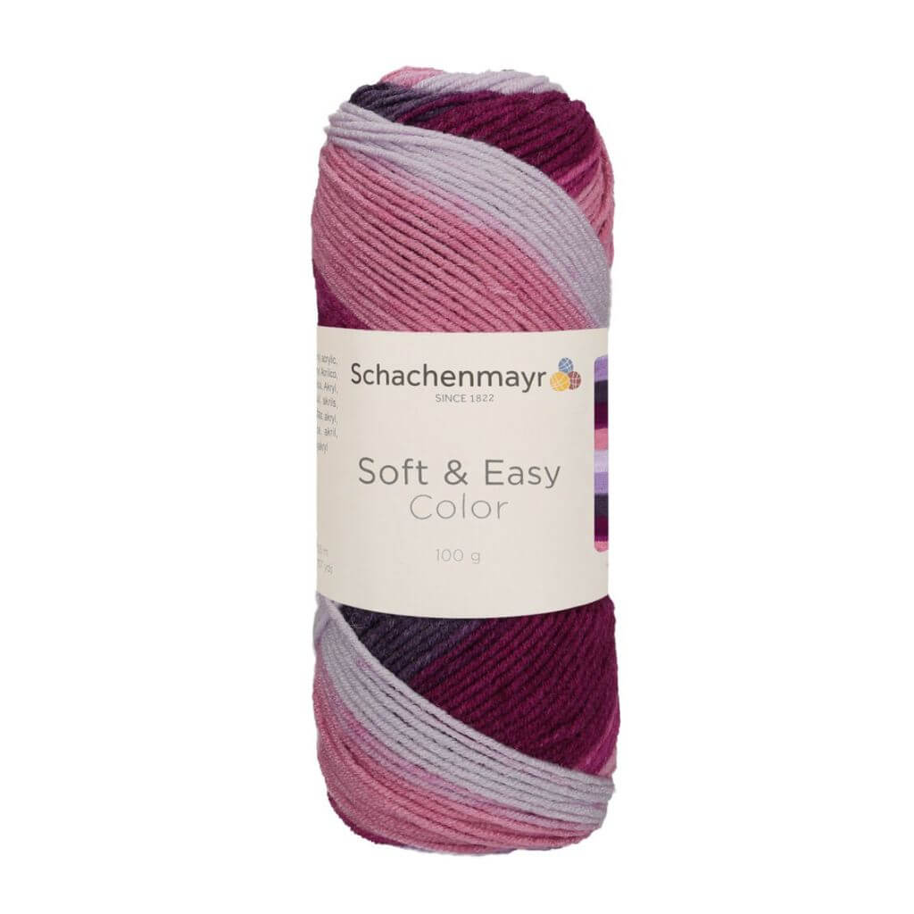 Schachenmayr Soft &amp; Easy Color – Produktansicht, Polyacryl bei bei bei bei Lieblingsgarn