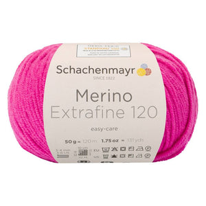 Schachenmayr Merino Extrafine 120 - Merinogarn