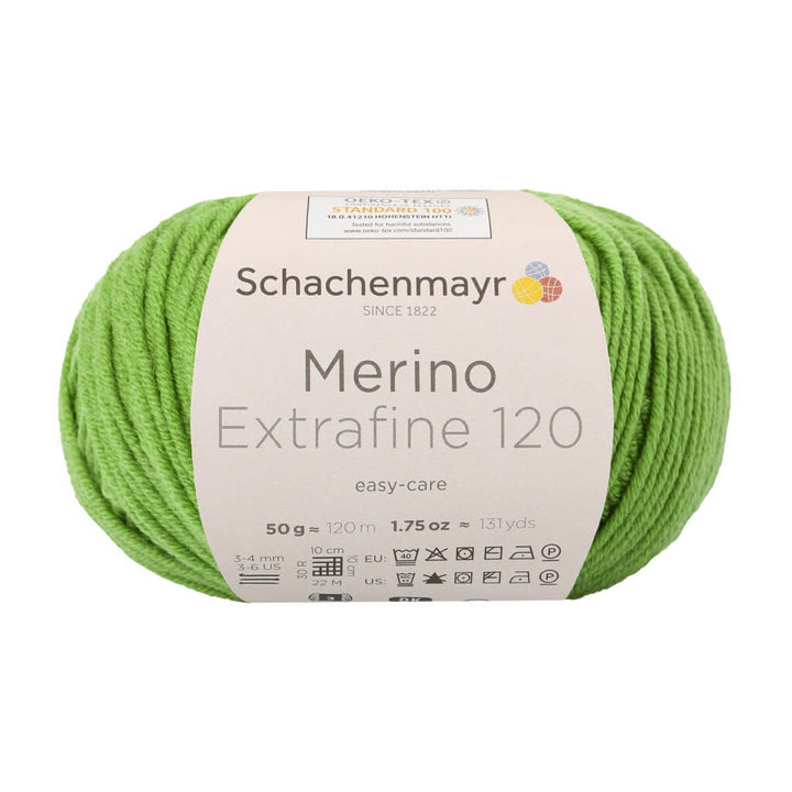 Schachenmayr 173 - Apfel Schachenmayr Merino Extrafine 120 - Merinogarn Lieblingsgarn