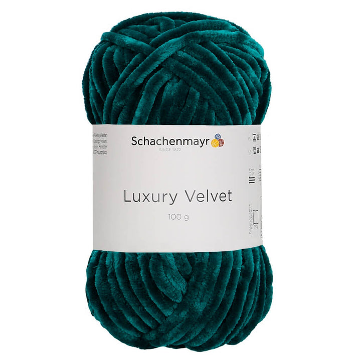 Schachenmayr Luxury Velvet 100g, Farbe 70 Emerald – Polyester bei Lieblingsgarn