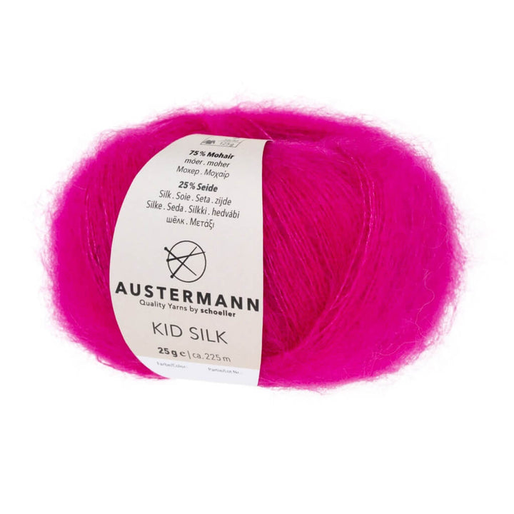 Austermann Kid Silk 25g, Farbe 43 Cyclam – Mohair und Seide bei Lieblingsgarn