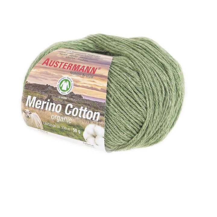 Austermann 12 - Grün Austermann Merino Cotton 50g Lieblingsgarn