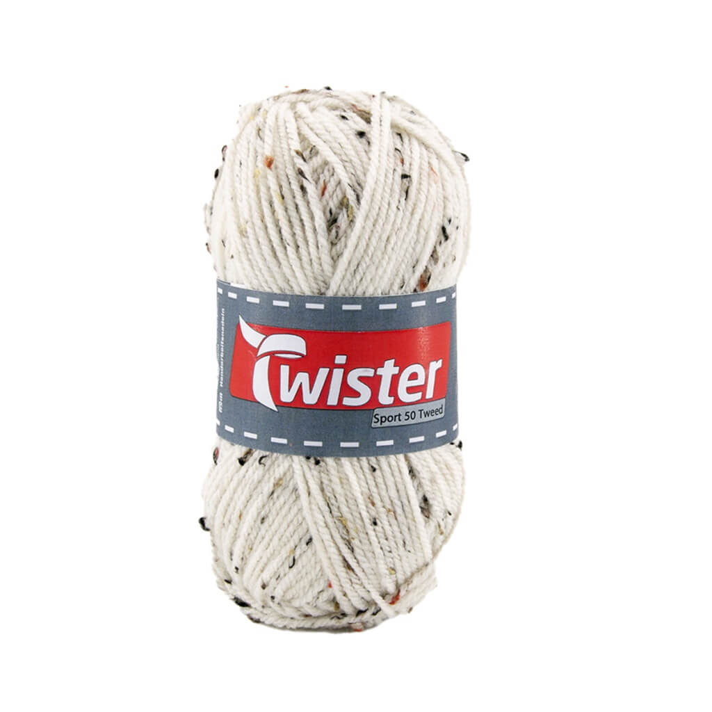Twister Sport 50, Farbe 1 Natur Tweed – Polyacryl bei Lieblingsgarn