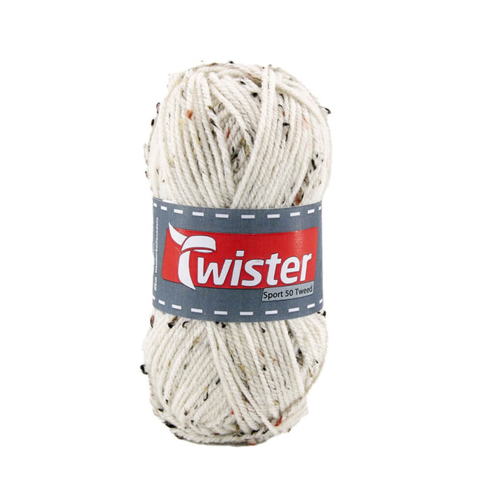 Twister Sport 50, Farbe 1 Natur Tweed – Polyacryl bei Lieblingsgarn