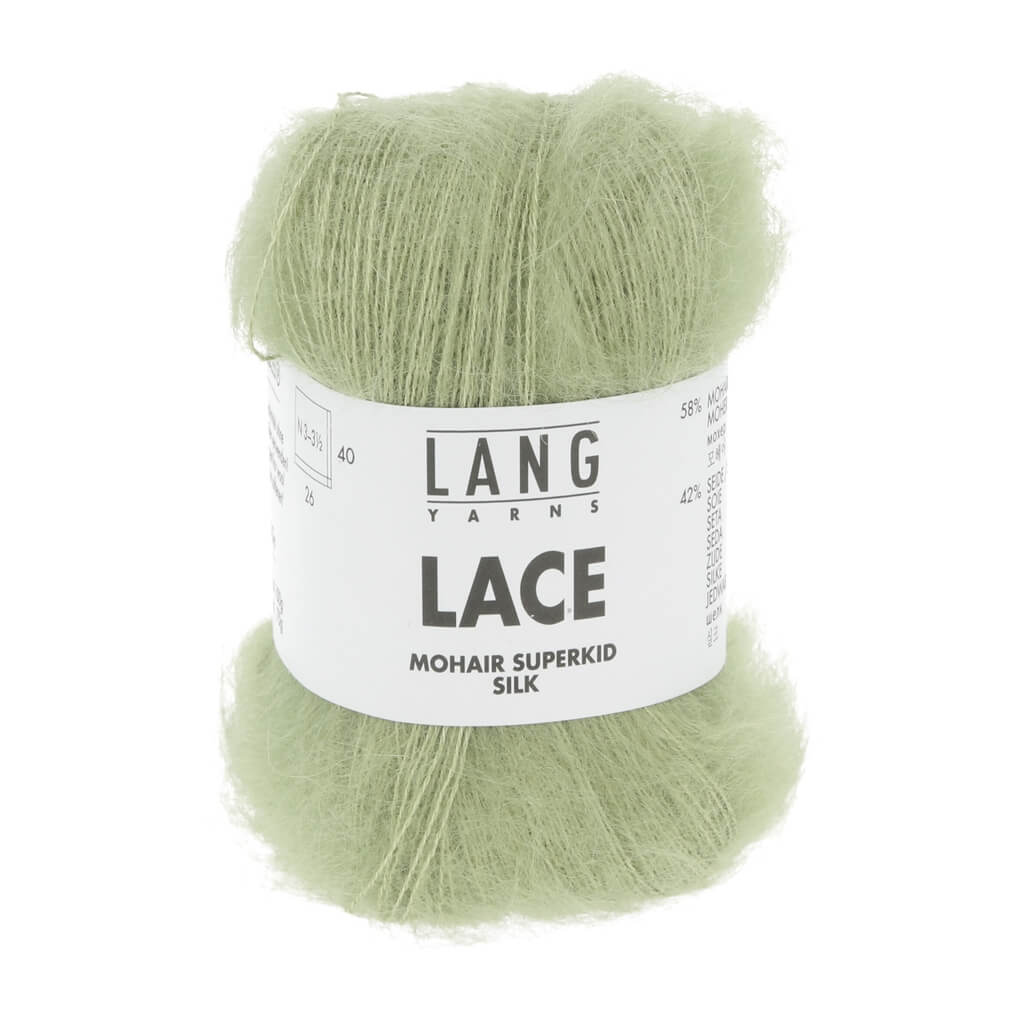 Lang Yarns 044 - Lime Lang Yarns Lace - 25g Mohair Wolle Lieblingsgarn