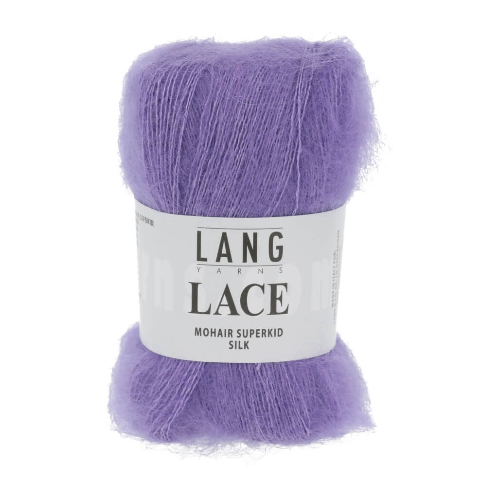 Lang Yarns 992.0046 - Violett Lang Yarns Lace - 25g Mohair Wolle Lieblingsgarn