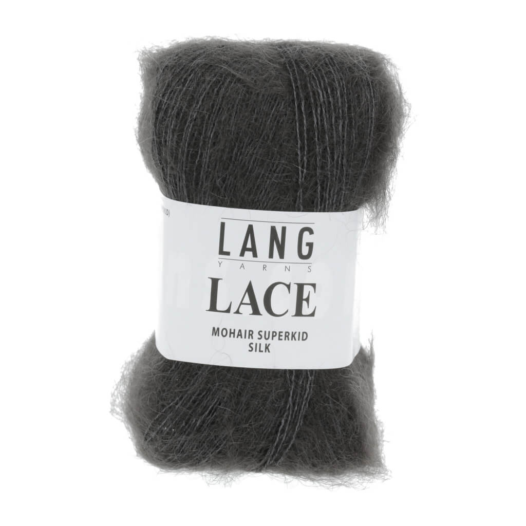 Lang Yarns 992.0070 - Anthrazit Lang Yarns Lace - 25g Mohair Wolle Lieblingsgarn