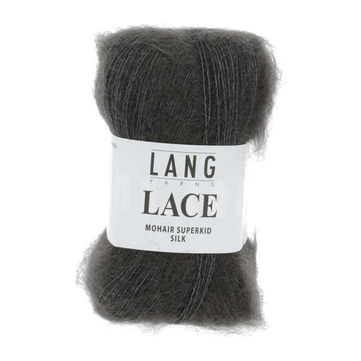 Lang Yarns 992.0070 - Anthrazit Lang Yarns Lace - 25g Mohair Wolle Lieblingsgarn