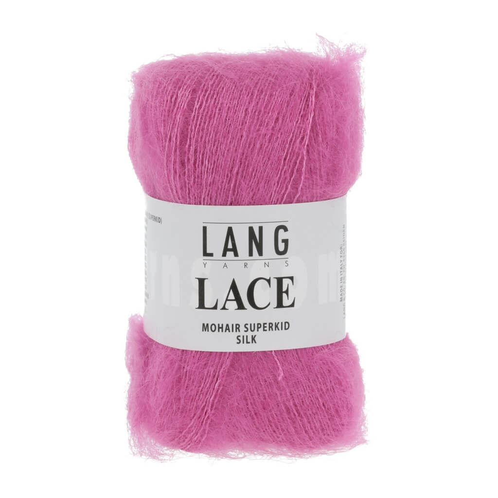 Lang Yarns 992.0085 - Pink Lang Yarns Lace - 25g Mohair Wolle Lieblingsgarn