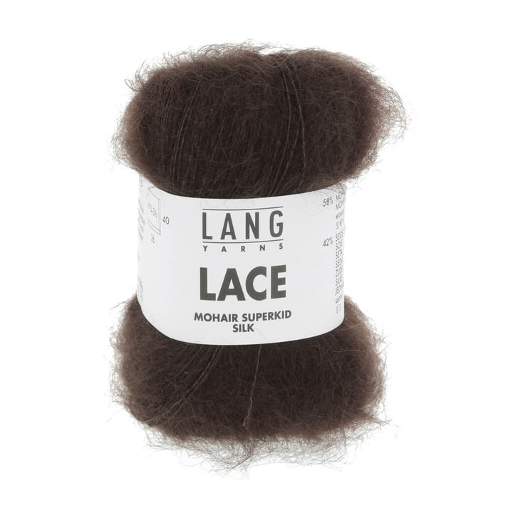 Lang Yarns 268 - Espresso Lang Yarns Lace - 25g Mohair Wolle Lieblingsgarn