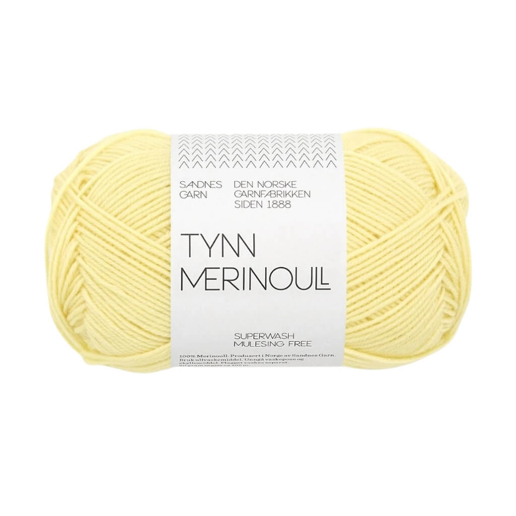 Sandnes Garn Sandnes Tynn Merinoull, Farbe 9602 lemonade – Merino bei Lieblingsgarn