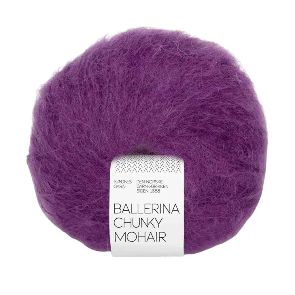 Sandnes Garn Ballerina Chunky Mohair, Farbe 5045 plum – Mohair, Schurwolle und Synthetik bei Lieblingsgarn