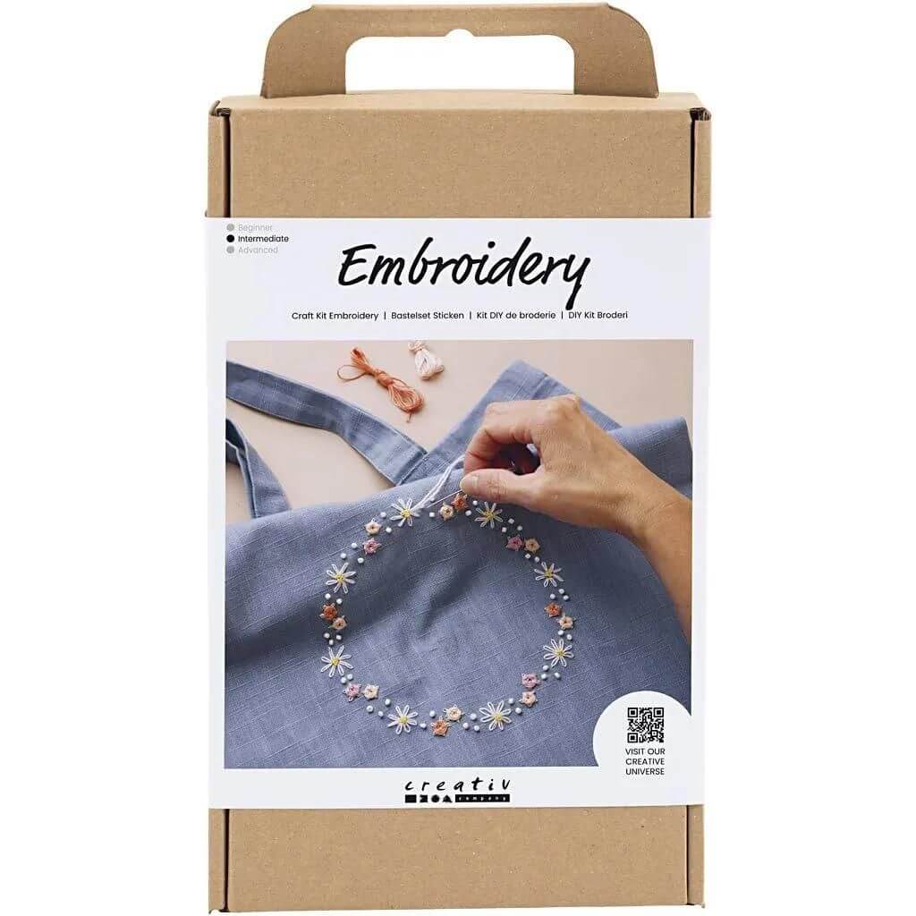 Creativ Company Stickset Einkaufstasche Taubenblau bei bei bei bei Lieblingsgarn