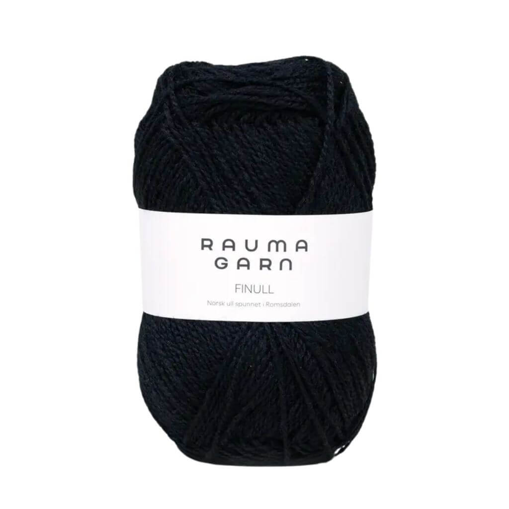 Rauma Finull, Farbe 0436 Svart – Schurwolle bei Lieblingsgarn