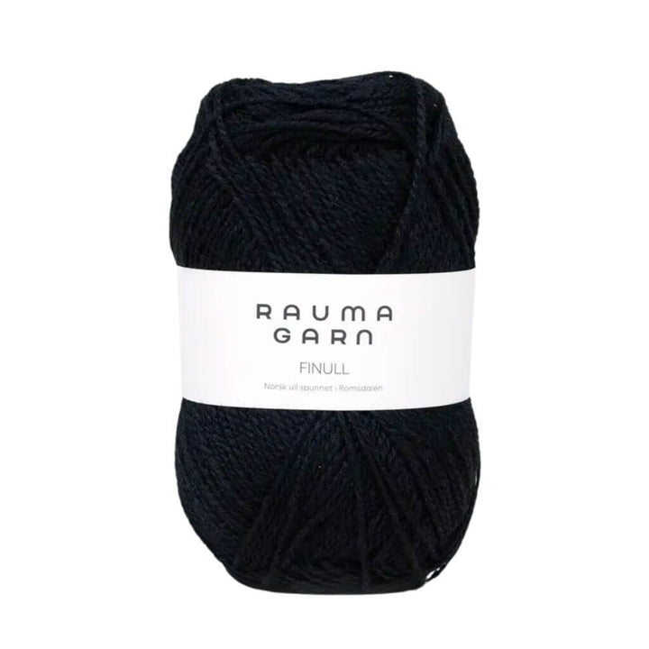 Rauma Finull, Farbe 0436 Svart – Schurwolle bei Lieblingsgarn