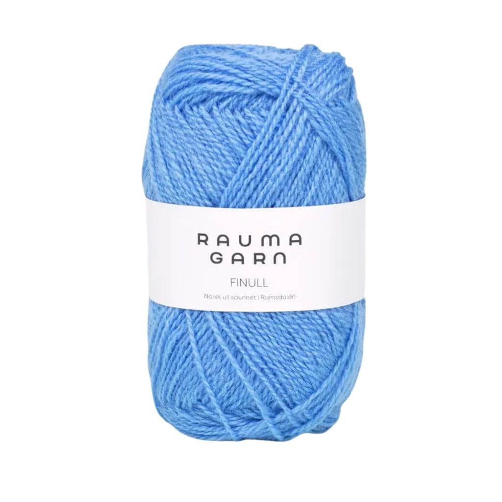 Rauma Finull, Farbe 0472 Himmelblå – Schurwolle bei Lieblingsgarn