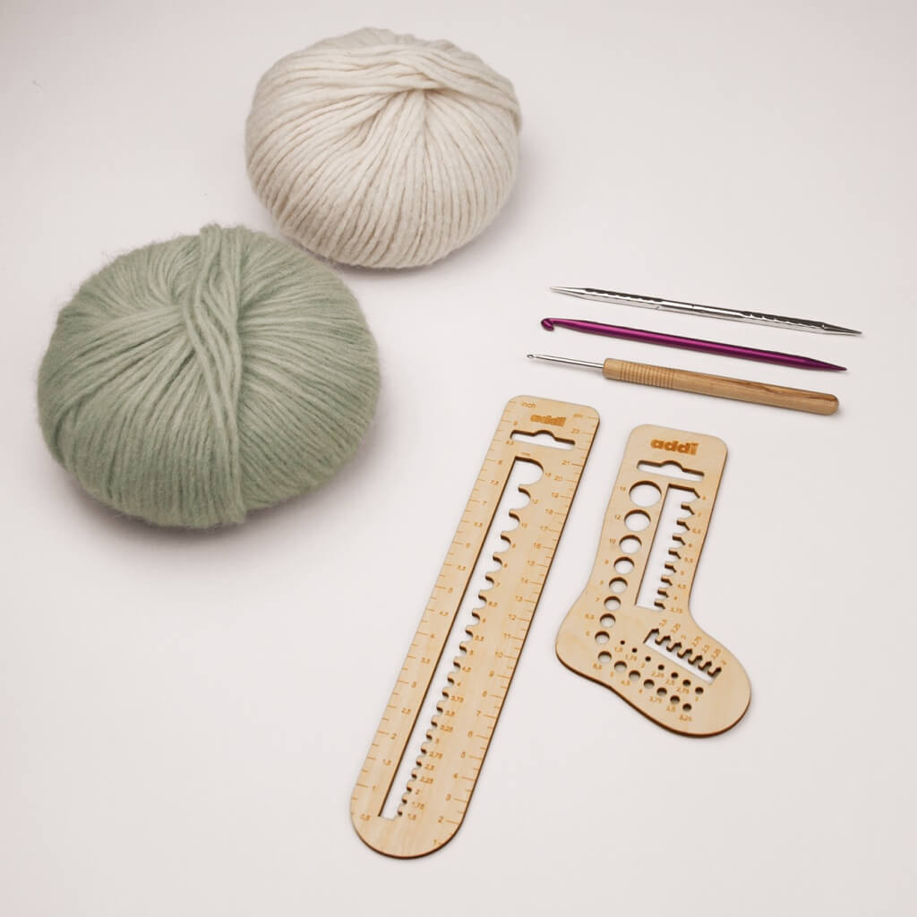 Addi addiCalibro Holznadelmaße 2-er Set - 535-2 bei bei bei bei Lieblingsgarn