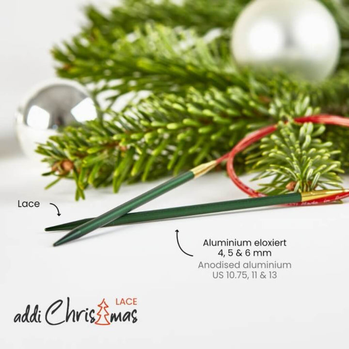 Addi addiChristmas Lace Rundstricknadel bei bei bei bei bei bei bei Lieblingsgarn