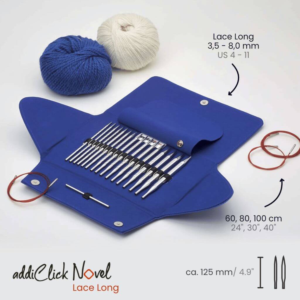 Addi addiClick Novel Lace Long Nadelspitzen-Set - 740-2 bei bei bei bei Lieblingsgarn