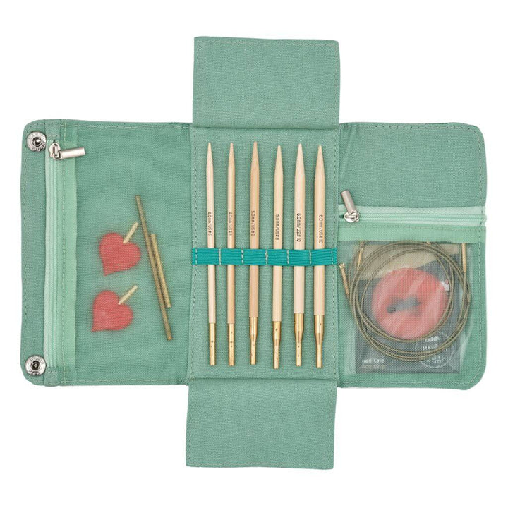 Addi addiClick Starter Set Bambus bei bei bei bei Lieblingsgarn