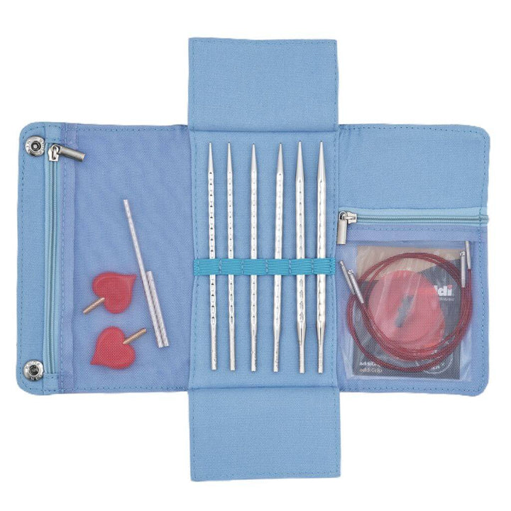 Addi addiClick Starter Set Novel Long bei bei bei bei Lieblingsgarn