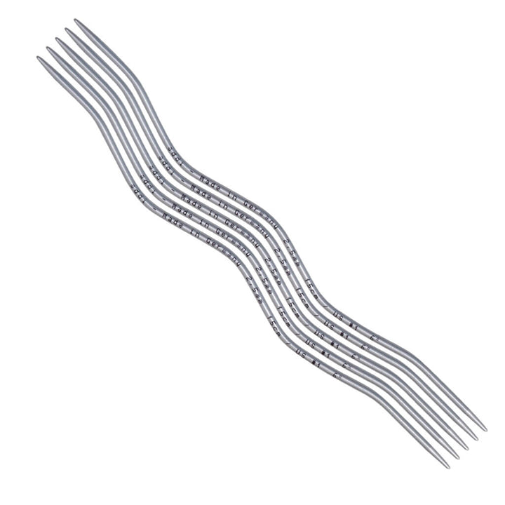addiCraSy Snake Lace Nadelspiel, Farbe 15 – Metall bei Lieblingsgarn
