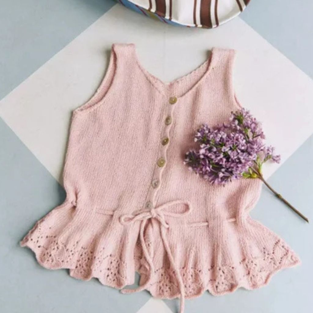 Sandnes Garn Pattern Adeline Top Junior Strickanleitung - Sandnes Garn (Heft) bei bei bei bei Lieblingsgarn