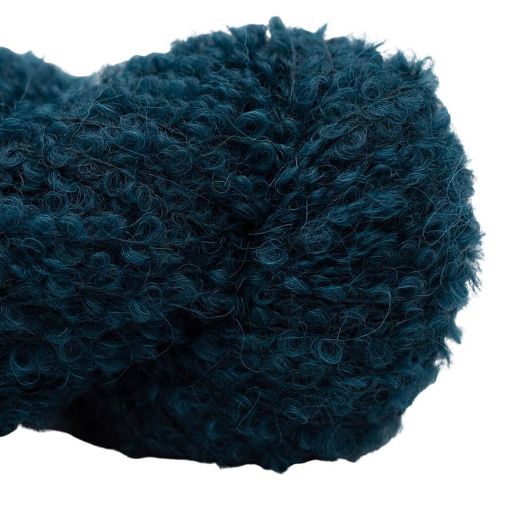 Kremke Alpaka Bouclé, Farbe 8316 Waldgrün – Alpaka und Synthetik bei Lieblingsgarn