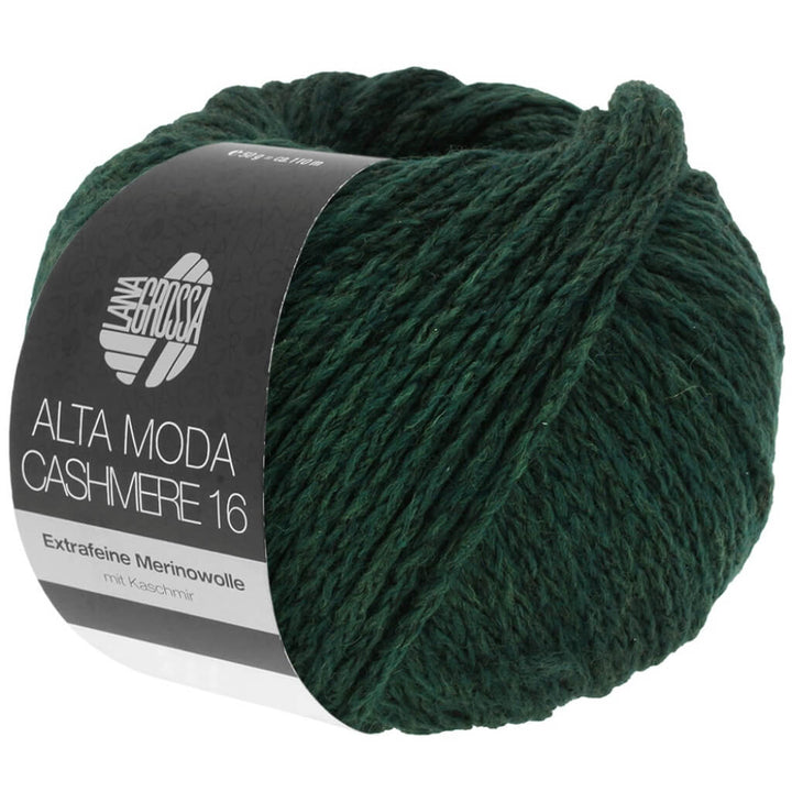 Lana Grossa 57 - Schwarzgrün Lana Grossa Alta Moda Cashmere 16 50g Lieblingsgarn