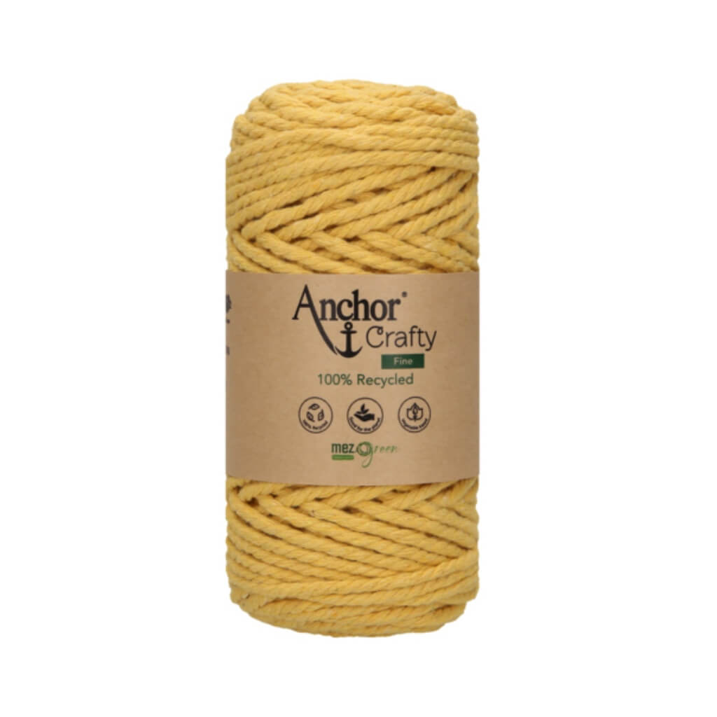 Anchor 108 - Mustard Anchor Crafty Fine 3 mm x 65 m Lieblingsgarn