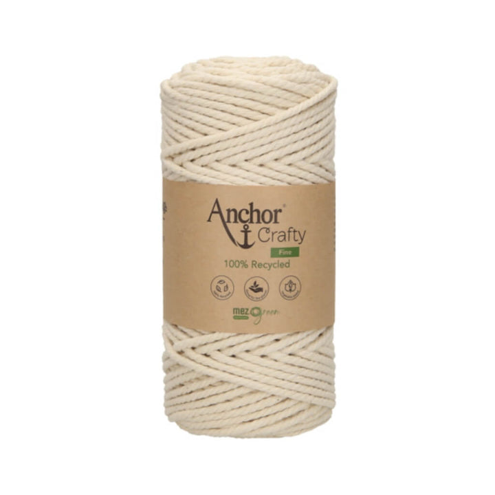 Anchor 105 - Natural Anchor Crafty Fine 3 mm x 65 m Lieblingsgarn