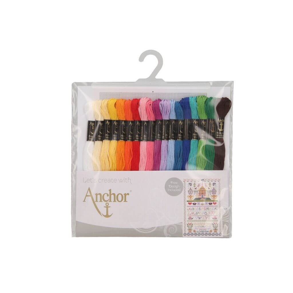 Anchor Essential Sortiment - 18 Farben bei bei bei bei Lieblingsgarn