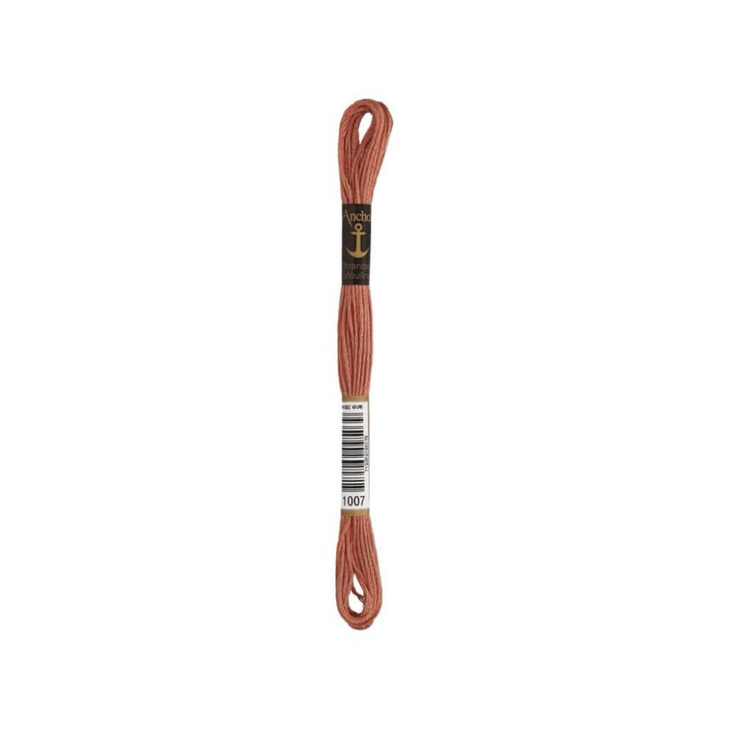 Anchor Sticktwist, Farbe 1007 braunrose – Baumwolle bei Lieblingsgarn