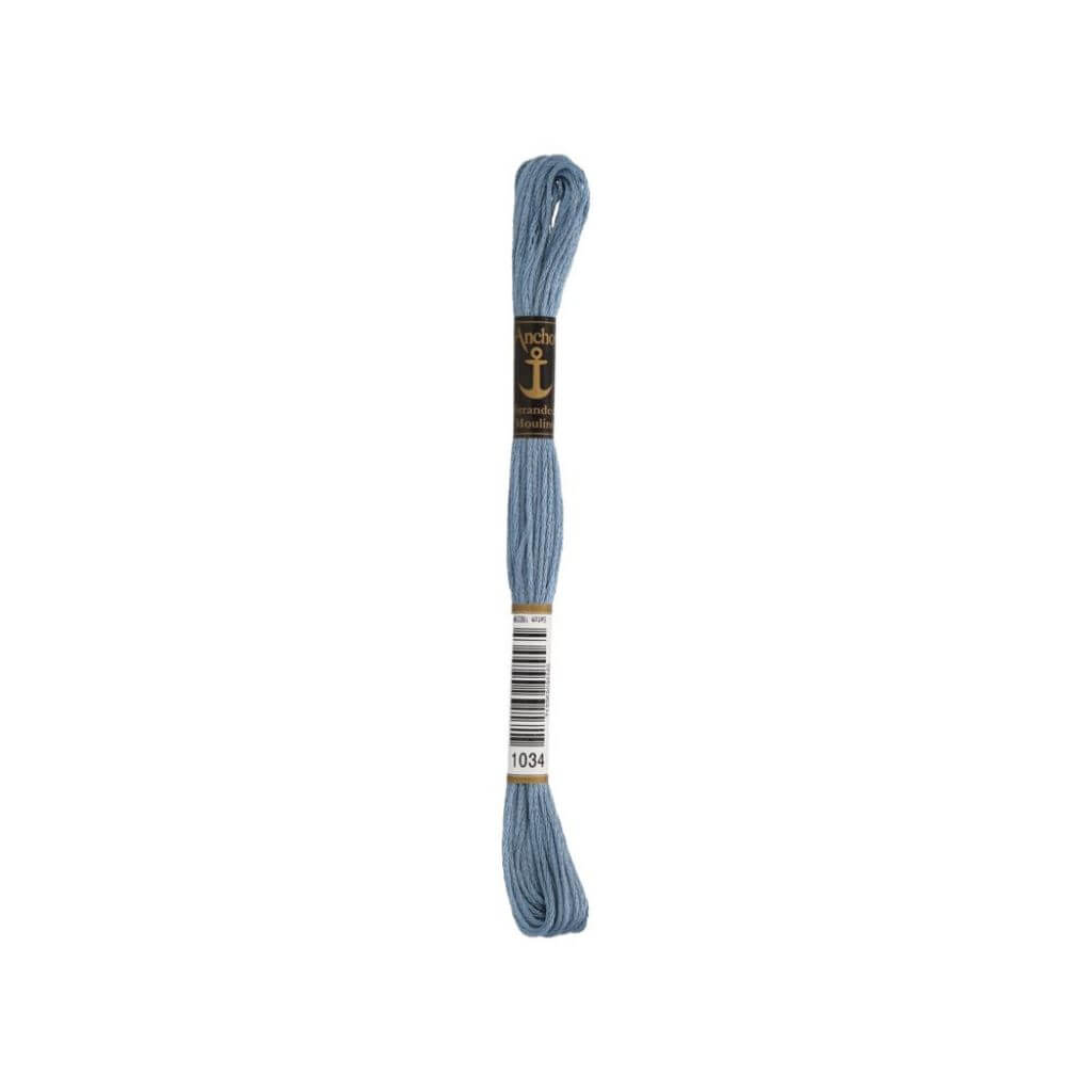 Anchor Sticktwist, Farbe 1034 stahl – Baumwolle bei Lieblingsgarn