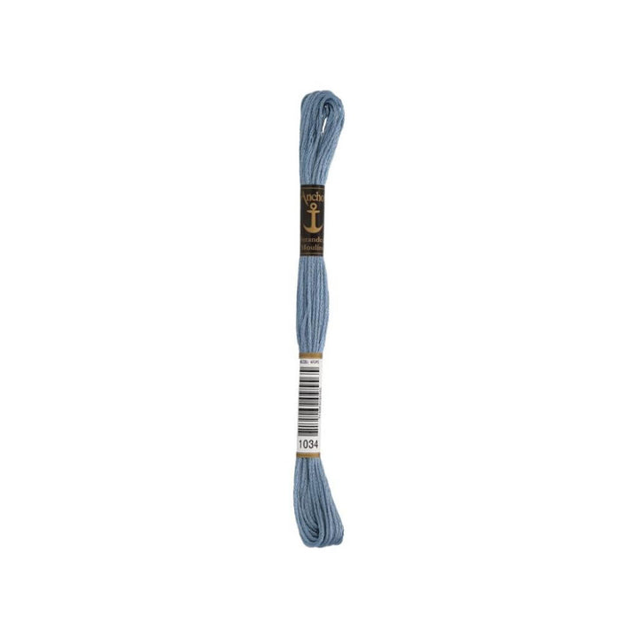 Anchor Sticktwist, Farbe 1034 stahl – Baumwolle bei Lieblingsgarn