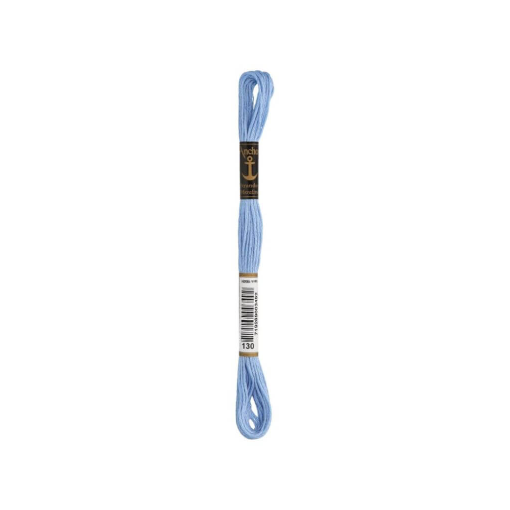 Anchor Sticktwist, Farbe 130 himmelblau – Baumwolle bei Lieblingsgarn