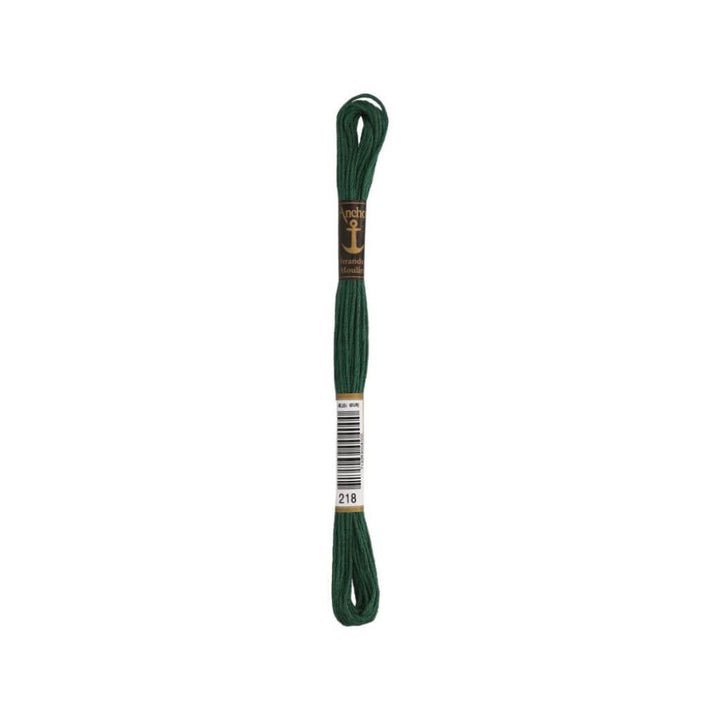 Anchor Sticktwist, Farbe 218 dunkel jagdgrün – Baumwolle bei Lieblingsgarn