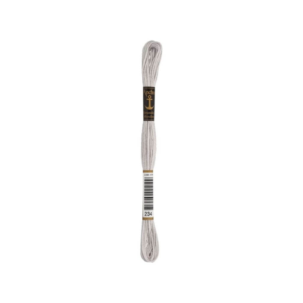 Anchor Sticktwist, Farbe 234 silbergrau – Baumwolle bei Lieblingsgarn