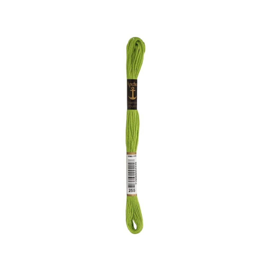 Anchor Sticktwist, Farbe 255 grasgrün – Baumwolle bei Lieblingsgarn