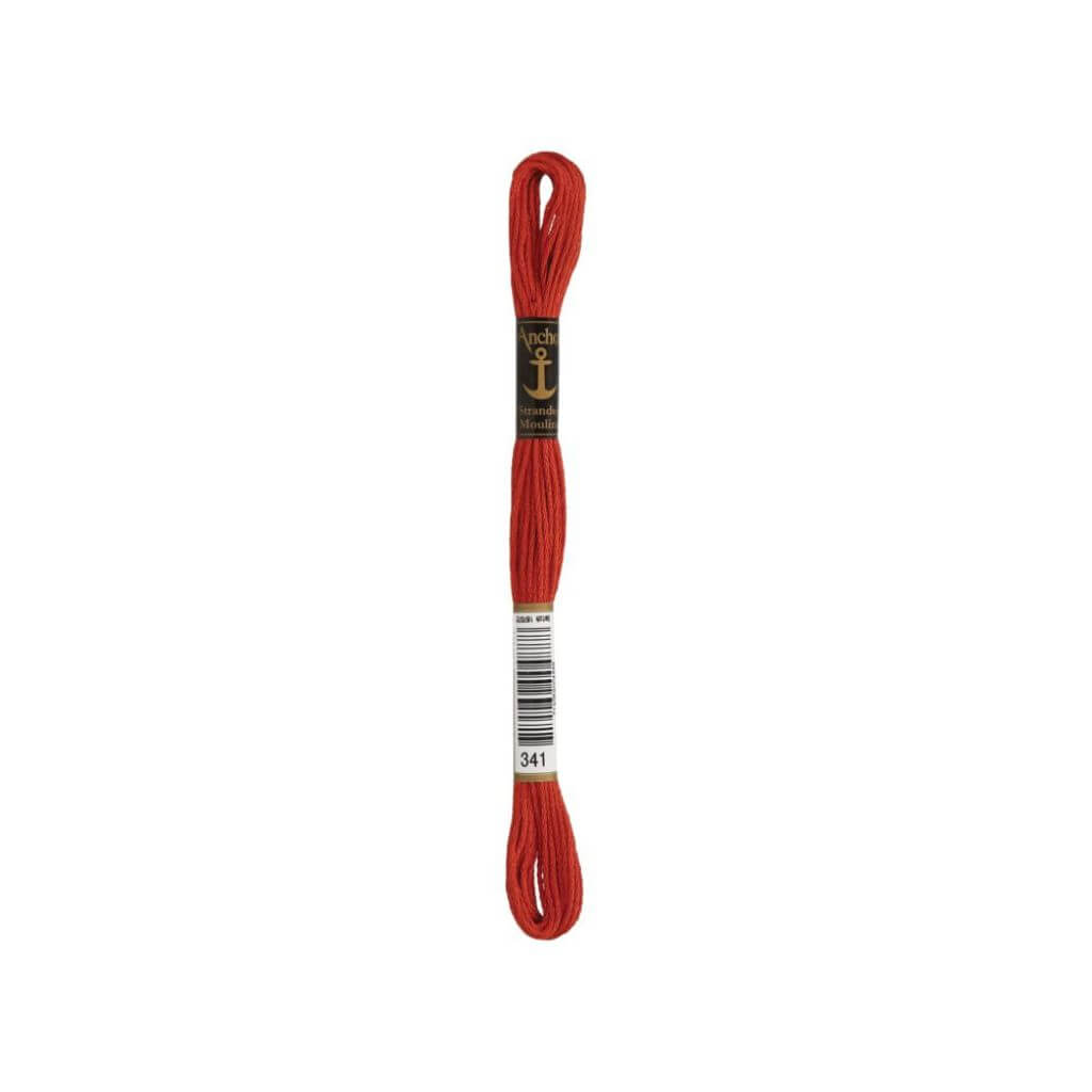 Anchor Sticktwist, Farbe 341 rostbraun – Baumwolle bei Lieblingsgarn