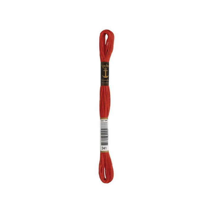 Anchor Sticktwist, Farbe 341 rostbraun – Baumwolle bei Lieblingsgarn
