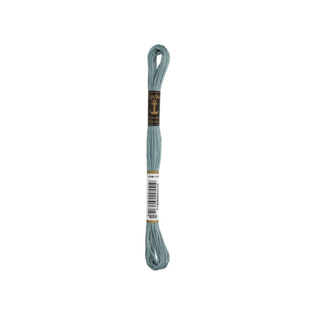 Anchor Sticktwist, Farbe 850 graublau – Baumwolle bei Lieblingsgarn