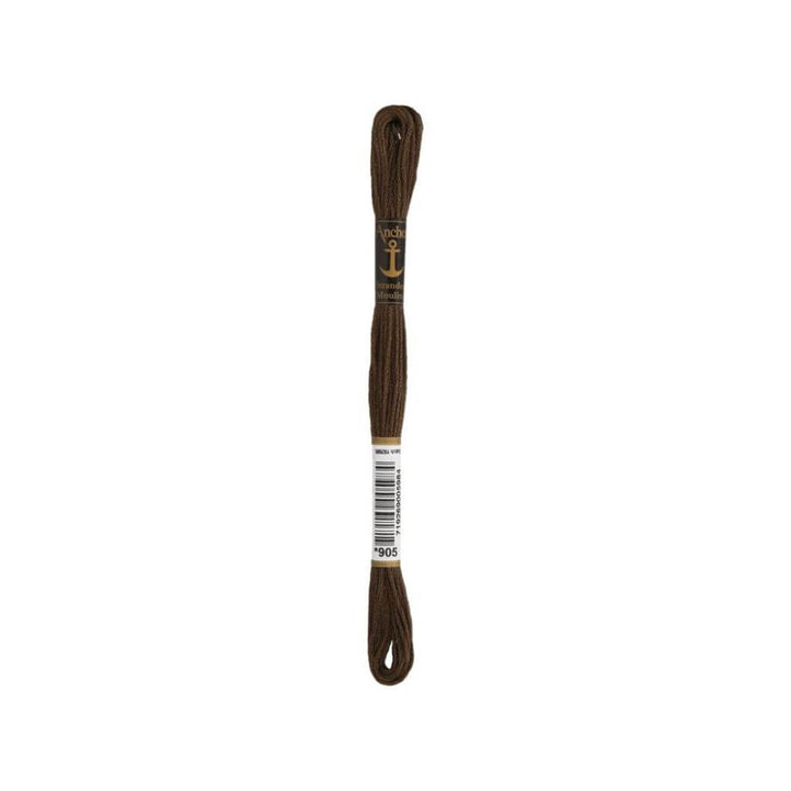 Anchor Sticktwist, Farbe 905 walnussbraun – Baumwolle bei Lieblingsgarn