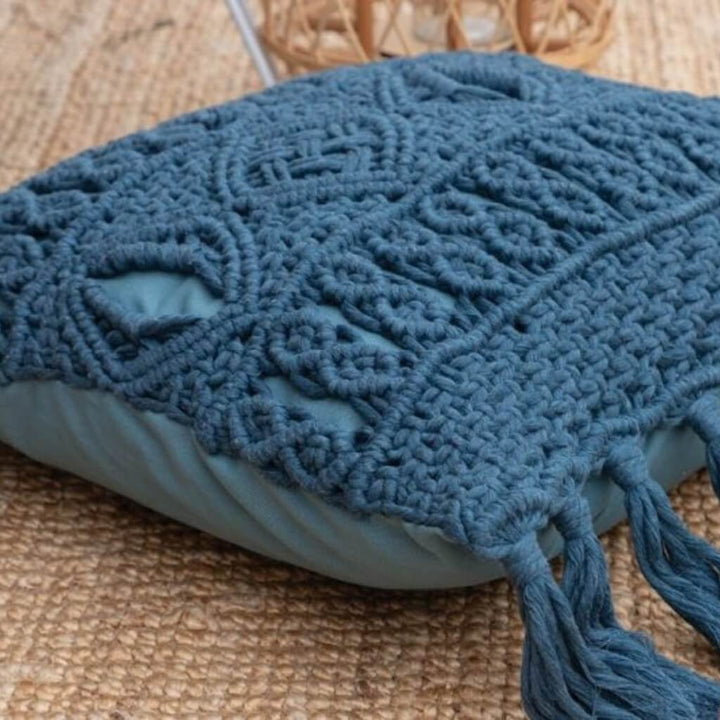 Durable Pattern Angel Falls Makramee Kissen Durable Rope (PDF) bei bei bei bei Lieblingsgarn
